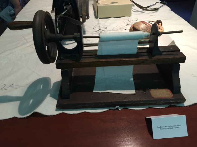 antique bandage roller machine